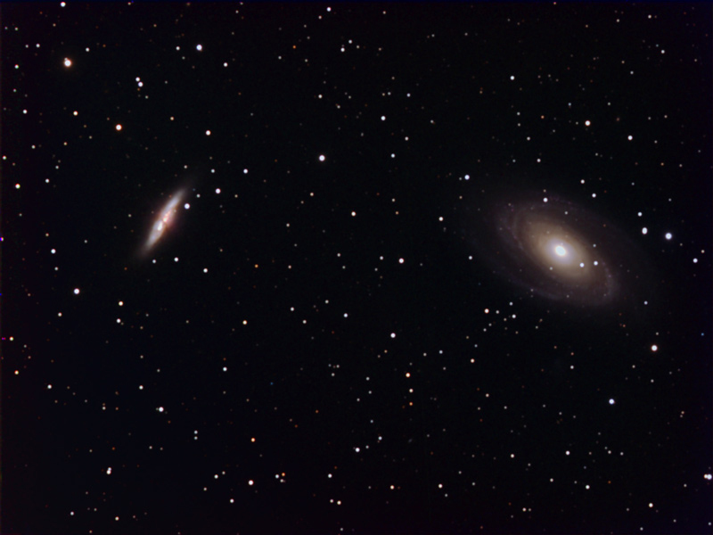 M 81, M 82 Galaxies