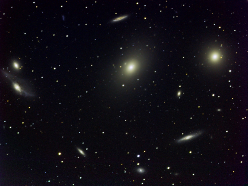 M 86 Virgo Galaxy Cluster