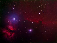 IC 434 Widefield - Flame and Horsehead Nebula's