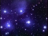 M 45 Pleiades Star Cluster