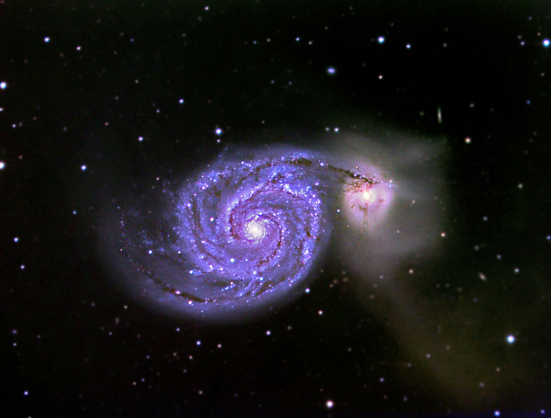 M-51 Whirlpool Galaxy